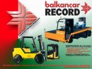 Увеличете снимка 1 - БАЛКАНКАР РЕКОРД АД-МОТОКАРИ,ПЛАТФОРМИ,ВЛЕКАЧИ,СКЛАДОВА ТЕХНИКА,FORKLIFT TRUCKS